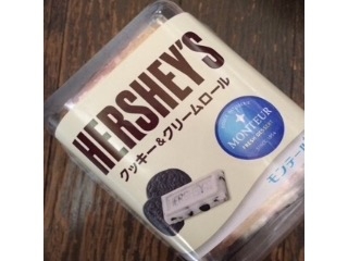 「モンテール HERSHEY’S クッキー＆クリームロール パック4個」のクチコミ画像 by ちょぱこさん