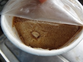 「珈琲実験室 珈琲ぜんざい COFFE ICE CREAM 80ml」のクチコミ画像 by さくらさん