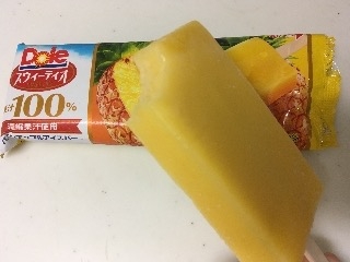 「Dole スウィーティオ 果汁100％ パイナップルアイスバー 袋90ml」のクチコミ画像 by ぴのこ.さん