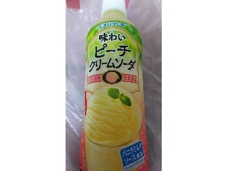 「アサヒ カルピス 味わいピーチクリームソーダ ペット500ml」のクチコミ画像 by ﾙｰｷｰｽﾞさん