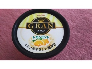 「明治 GRAN レモンミント カップ105ml」のクチコミ画像 by ﾙｰｷｰｽﾞさん