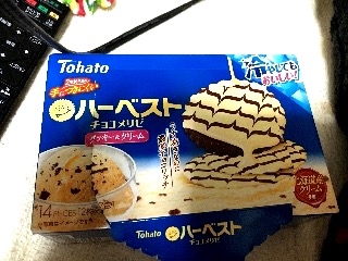 「東ハト ハーベストチョコメリゼ クッキー＆クリーム 箱2枚×7」のクチコミ画像 by 藤田沙弓さん