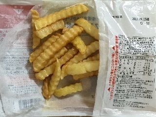 「セブンプレミアム 北海道産フライドポテト 袋100g」のクチコミ画像 by MOKAさん