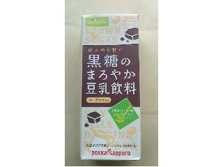 「ソヤファーム 黒糖のまろやか豆乳飲料 ユーグレナ入り パック200ml」のクチコミ画像 by ayumiさん