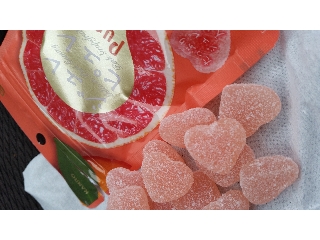 「カンロ ジュレピュレ ピンクグレープフルーツ 袋63g」のクチコミ画像 by レビュアーさん
