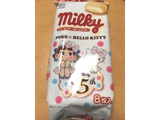 「不二家 ミルキークリームクッキー 袋8枚」のクチコミ画像 by れんちゃんママさん