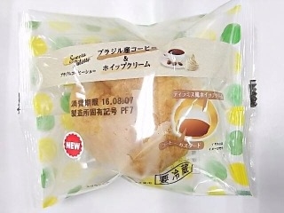 「プレシア ブラジルコーヒーシュー ブラジル産コーヒー＆ホイップクリーム 袋1個」のクチコミ画像 by いちごみるうさん