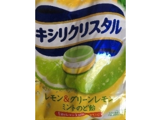 「モンデリーズ キシリクリスタル レモン＆グリーンレモンミントのど飴 袋63g」のクチコミ画像 by たかはっさんさん