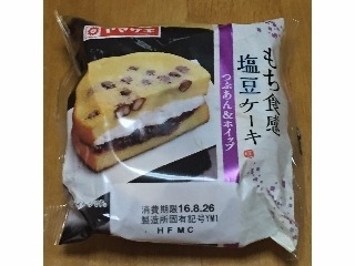 「ヤマザキ もち食感 塩豆ケーキ つぶあん＆ホイップ 袋1個」のクチコミ画像 by エリリさん
