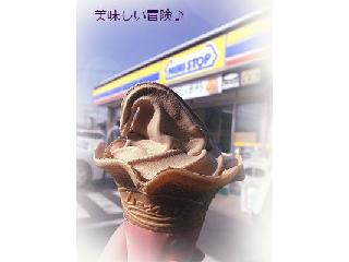 「ミニストップ ソフトクリーム イングリッシュティーソフト」のクチコミ画像 by 栗まんじゅうさん