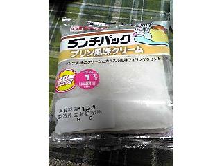 「ヤマザキ ランチパック プリン風味クリーム 袋2個」のクチコミ画像 by ももじさん
