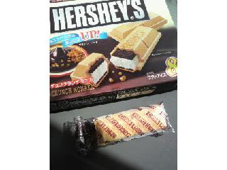 「ロッテ HERSHEY’S チョコクランチモナカ 箱28ml×8」のクチコミ画像 by たぬきっきさん