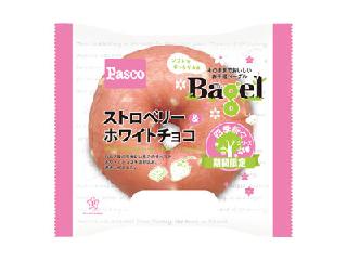 「Pasco Bagel ストロベリー＆ホワイトチョコ」のクチコミ画像 by いちごみるうさん