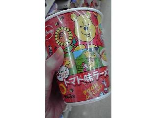 「サッポロ一番 ディズニーキャラクター CUPFAN！！ くまのプーさん トマト味ラーメン カップ70g」のクチコミ画像 by ゆち虎さん