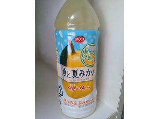 「PON 塩と夏みかん ペット500ml」のクチコミ画像 by レビュアーさん