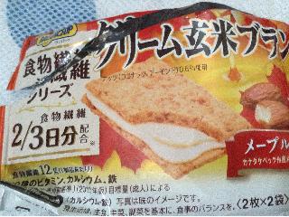 「アサヒフード＆ヘルスケア バランスアップ クリーム玄米ブラン 食物繊維 メープルナッツ 袋2枚×2」のクチコミ画像 by レビュアーさん