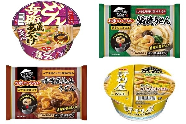 今週新発売のうどんまとめ！『日清のどん兵衛 京風あんかけうどん