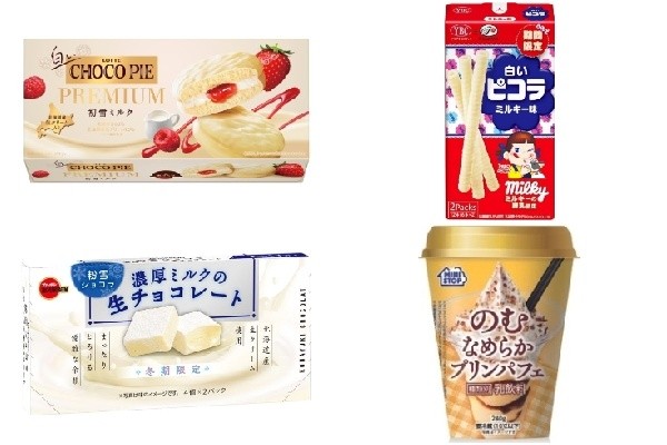 今週新発売の生クリームまとめ！『白いチョコパイプレミアム 初雪