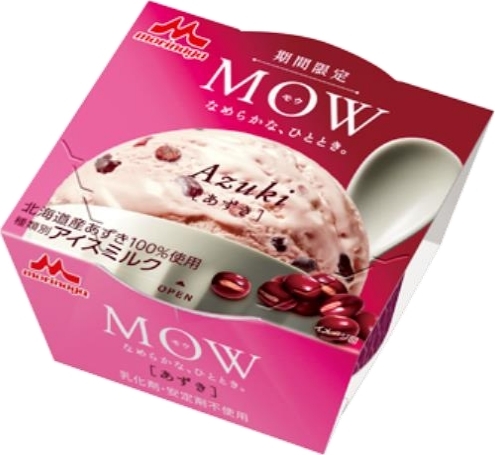 森永 MOW あずき カップ140ml