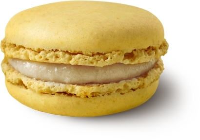 【中評価】「サックリした生地に甘すぎないシトラス系の... マクドナルド マックカフェ バイ バリスタ マカロン」のクチコミ・評価