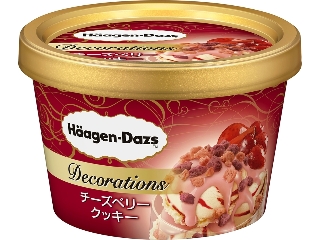 ハーゲンダッツ ミニカップ デコレーションズ チーズベリークッキー カップ85ml