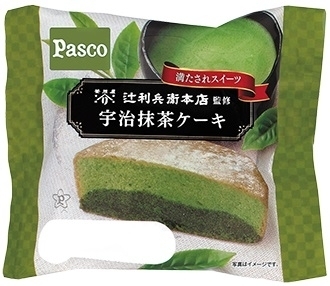 Pasco 辻利兵衛本店監修宇治抹茶ケーキ 袋1個