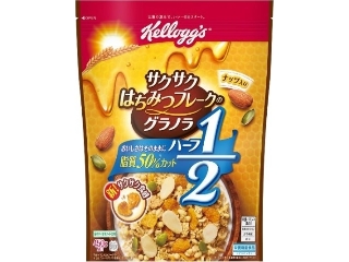 ケロッグ サクサクはちみつフレークのグラノラハーフ 袋450g