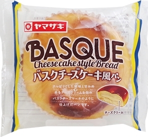 ヤマザキ バスクチーズケーキ風パン 袋1個
