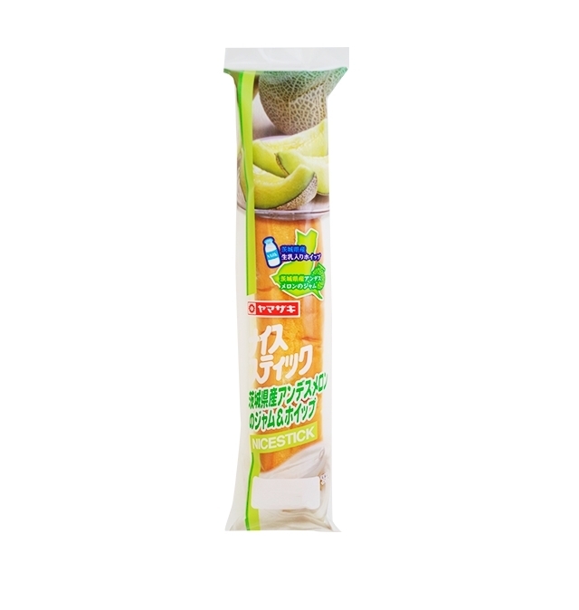 「ヤマザキ ナイススティック 茨城県産アンデスメロンの ジャム&ホイップ」の商品情報
