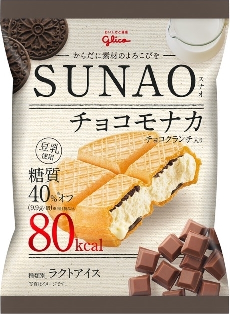 グリコ SUNAO チョコモナカ 袋82ml