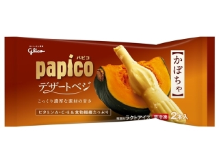 グリコ パピコ デザートベジ かぼちゃ 袋80ml×2