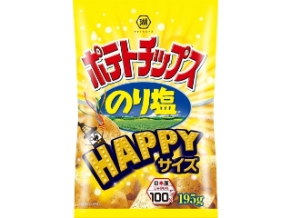 コイケヤ HAPPYサイズ ポテトチップス のり塩 袋195g