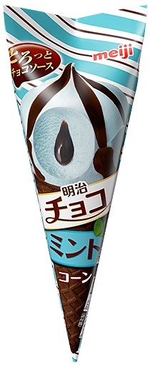 明治 チョコミントコーン