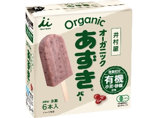 井村屋 オーガニックあずきバー 箱60ml×6