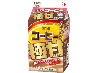 雪印メグミルク 雪印コーヒー 極甘 パック500ml