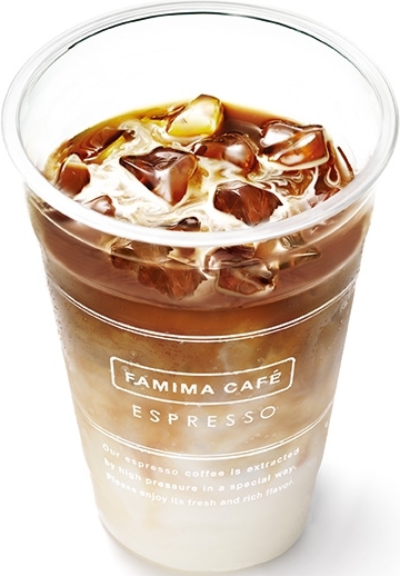 ファミリーマート「FAMIMA CAFE アイスカフェラテ」