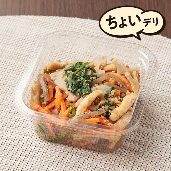 根菜とほうれん草の胡麻和え
