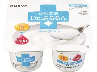 オハヨー 保肌習慣 Dr.ぷるるん ヨーグルト カップ70g×4