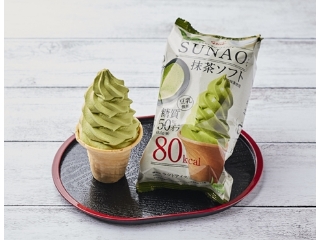 ローソン グリコ スナオ 抹茶ソフト 【ローソン限定商品】