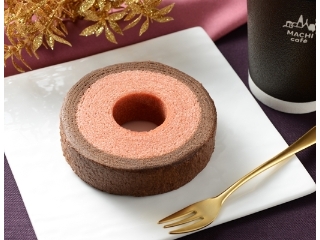 ローソン 2色のバウムクーヘン~フランボワーズ&チョコ風味~