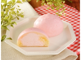 ローソン イチゴチョコが掛かったもちぷよ(とちおとめ苺クリーム)