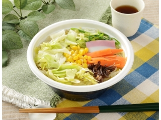ローソン 1/2日分の野菜が摂れる 春キャベツのちゃんぽん
