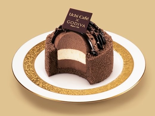 ローソン Uchi Cafe’ SWEETS×GODIVA ショコラドーム ヴァニーユ