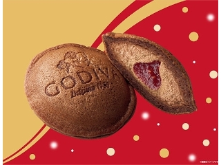 ローソン　Ｕｃｈｉ　Ｃａｆｅ’　×　ＧＯＤＩＶＡ　どらもっち　ショコラ＆フランボワーズ