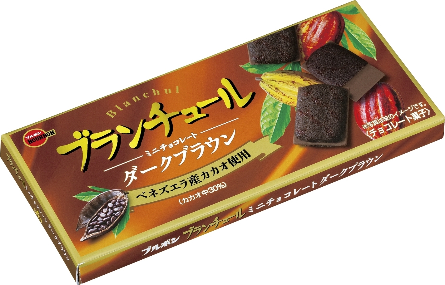 ブルボン ブランチュール ミニチョコレート ダークブラウン 箱12個