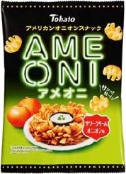 東ハト「アメオニ サワークリームオニオン味」