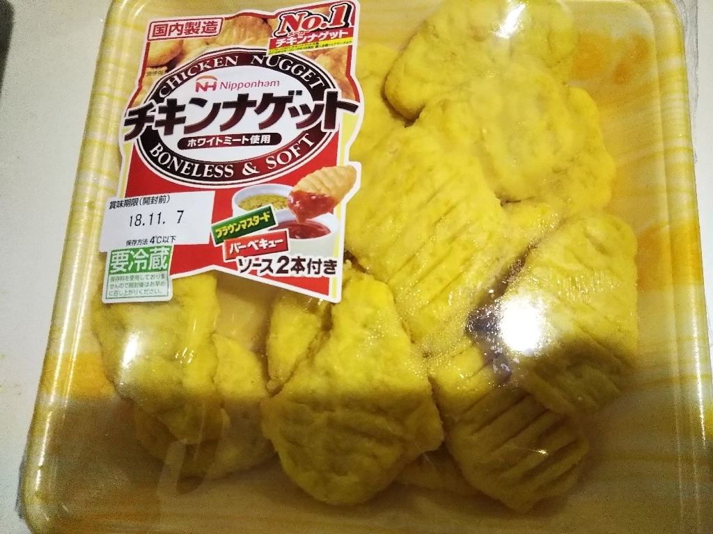 「ニッポンハム チキンナゲット」の商品情報