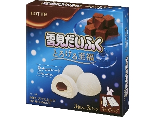 ロッテ 雪見だいふく とろける至福生チョコレート 箱27ml×9