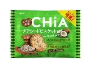 「しぜん食感CHiA チアシードビスケットwithココナッツ」の商品情報