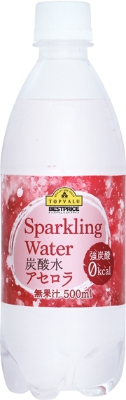トップバリュ ベストプライス Sparkling Water 炭酸水 アセロラ